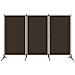 Paravento A 3 Pannelli Marrone 260x180 Cm - Foto miniatura 1