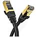 2m 6.5ft Cavi 40gbps 2000mhz Ad Alta Velocit Gigabit Lan Sftp Rete Cat8 Cavo Ethernet Rj45 Internet Con Connettore Placcato Oro Per Lutilizzo Di Smart Office Smart Home Sistema Iot Gaming (1 Pack) - Foto miniatura 1