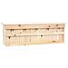 Casetta Per Passeri Con 5 Camere 68x15x21 Cm Legno Di Abete - Foto miniatura 1