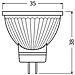 Led Mr11 20w / 827 36 Gu4 - C - Foto miniatura 8