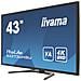 ProLite X4373UHSU-B1 Monitor 42.5" 3840 x 2160 Pixel 4K Ultra HD Nero - Foto miniatura 5