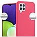 Custodia Compatibile Con Samsung Galaxy A22 4g / M22 / M32 4g In Candy Rosso - Coperchio Protettivo In Silicone Tpu Flessibile - Foto miniatura 6