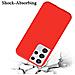 Custodia Compatibile Con Samsung Galaxy S22 Ultra In Liquid Rosso - Coperchio Protettivo In Silicone Tpu Flessibile - Foto miniatura 4