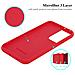 Custodia Compatibile Con Samsung Galaxy S22 Ultra In Liquid Rosso - Coperchio Protettivo In Silicone Tpu Flessibile - Foto miniatura 6