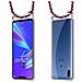 Catena Di Telefoni Cellulari Compatibile Con Asus Zenfone Max M2 In Rosso Blu Bianco - Coperchio Protettivo In Silicone Con Anelli D'argento, Cinturino In Corda E Custodia Staccabile - Foto miniatura 8