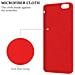Custodia Compatibile Con Apple Iphone 6 / 6s In Liquid Rosso - Coperchio Protettivo In Silicone Tpu Flessibile Con Anello - Foto miniatura 5