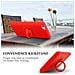 Custodia Compatibile Con Apple Iphone 6 / 6s In Liquid Rosso - Coperchio Protettivo In Silicone Tpu Flessibile Con Anello - Foto miniatura 7