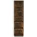 Scarpiera Rovere Fumo 25x27x102 Cm Legno Multistrato - Foto miniatura 3