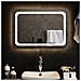 Specchio Da Bagno Con Luci Led 70x50 Cm - Foto miniatura 1