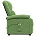 Poltrona Alzapersona Reclinabile Verde Chiaro In Velluto - Foto miniatura 9