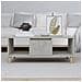 Tavolino Salotto Grigio Cemento 90x50x36,5 Cm Legno Multistrato - Foto miniatura 3