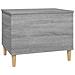 Tavolino Salotto Grigio Sonoma 60x44,5x45 Cm Legno Multistrato - Foto miniatura 4