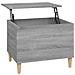 Tavolino Salotto Grigio Sonoma 60x44,5x45 Cm Legno Multistrato - Foto miniatura 1