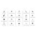 Smartwatch KW-P003 Impermeabile 3 ATM Display Touch con Bluetooth Cardiofrequenzimetro Nero Siderale - Italia - Foto miniatura 11