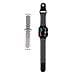 Smartwatch KW-P003 Impermeabile 3 ATM Display Touch con Bluetooth Cardiofrequenzimetro Nero Siderale - Italia - Foto miniatura 5