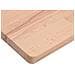 Piano Tavolo 80x40x2,5cm Rettangolare Legno Massello Di Faggio - Foto miniatura 8