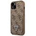 Cover Per Iphone 14 Plus Pu 4g Portacarte, Marrone - Foto miniatura 1