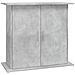 Supporto Acquario 81x36x73 cm Legno Multistrato Grigio Cemento - Foto miniatura 1