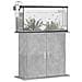 Supporto Acquario 81x36x73 cm Legno Multistrato Grigio Cemento - Foto miniatura 2