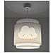 Lampada A Sospensione Per Bambini Baby Dreams Nuvola Grigio - Foto miniatura 2