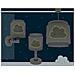 Lampada A Sospensione Per Bambini Baby Dreams Nuvola Grigio - Foto miniatura 6