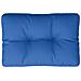 Cuscino Per Pallet Blu Reale 50x40x12 Cm In Tessuto - Foto miniatura 2