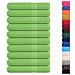 Asciugamani Per Sauna 10 Pz Verde Mela 80x200cm 360 G/m Cotone - Foto miniatura 2