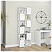 Libreria /divisorio Bianco 60x24x186 Cm - Foto miniatura 2