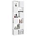 Libreria /divisorio Bianco 60x24x186 Cm - Foto miniatura 3