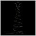 Albero di Natale a LED 100 LED Bianco Caldo 150 cm - Foto miniatura 6