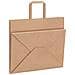 Sacchetti di Carta 250 pz con Manici Marrone 32x22x28 cm - Foto miniatura 9