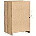 Armadi Laterali con Luci LED 2 pz Rovere Artigianale 41x37x67 cm - Foto miniatura 8