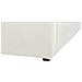 Letto Ad Acqua Velluto Bajonna 180 X 200 Cm Bianco Sporco - Foto miniatura 6