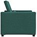 Divano Letto Singolo Verde scuro 90 x 165 x 87 cm Tessuto - Foto miniatura 6