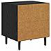 Armadio da Notte 2 pcs Rovere nero 40 x 35 x 47,5 cm - Foto miniatura 9