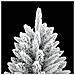 Lusso Casadino -  Albero Di Natale Artificiale Con Neve Floccata 150 Cm Pvc E Pe - Foto miniatura 5