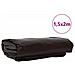 Telo 650g / m² Marrone 1,5 x 2 m Tela con rivestimento in PVC - Foto miniatura 2