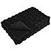 Coperta in Pelliccia di Coniglio Finta 4 pcs Nero 240 x 270 cm - Foto miniatura 5