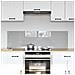 Rivestimento da Cucina 2 pcs Grigio chiaro 70 x 40 cm - Foto miniatura 2