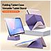 Cover per Galaxy Tab S10 FE+ - Pelle /PU, Rosa - Foto miniatura 4