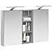 Set di Armadi da Bagno con lo scaffale 3 pcs 80 x 10,5 x 50 cm - Foto miniatura 3