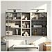 Set di Armadi da Bagno con lo scaffale 3 pcs 80 x 10,5 x 50 cm - Foto miniatura 4