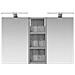 Set di Armadi da Bagno con lo scaffale 3 pcs 80 x 10,5 x 50 cm - Foto miniatura 6