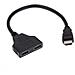 Cavo Hdmi Splitter 2 Ingressi Femmina 1 Uscita Maschio Hd13 - Foto miniatura 1