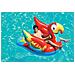 Float'n Fashion | 41127 - Gonfiabile Mare Cavalcabile Pappagallo, Multicolore, 200 X 155 X 109 Cm - Foto miniatura 8