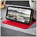 Custodia Apple Iphone 11pelle Portafoglio Funzione Stand - Rosso - Foto miniatura 6