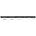 Indicatore Trim Nero 12/24 V Per Vdo View Line Indicatore Trim Nero 12/24 V - Foto miniatura 2