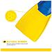 Finis Long Floating Pinne, Giallo / blu, 33-35 - Foto miniatura 3