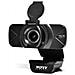 Webcam Full Hd 1080p Doppia Usb-a / Usb-c Con Microfono, Nero - Foto miniatura 3