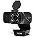 Webcam Full Hd 1080p Doppia Usb-a / Usb-c Con Microfono, Nero - Foto miniatura 5